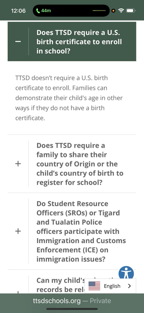 benedtl's tweet image. BREAKING: Tigard-Tualatin School District posts link on website for staff, parents, and students to report ICE activity. 

How is it good for the education of Oregon students, who are American Citizens or legally authorized, to pack the classrooms with the children of illegal…