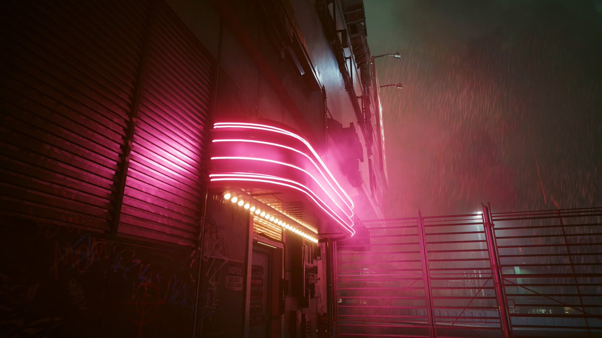 chymeria1's tweet image. #Cyberpunk2077 #pinklight