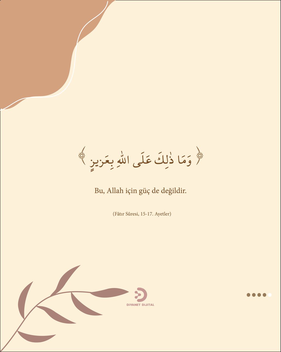 Ey insanlar! Allah’a muhtaç olan sizlersiniz. Allah ise hiçbir şeye muhtaç değildir ve mutlak kemaliyle hep övgüye lâyık olan O’dur. O dilerse sizi yok eder ve yerinize yenilerini yaratır. Bu, Allah için güç de değildir.

Fâtır Sûresi, 15-17. Âyetler

#DiyanetDijital #Kuran