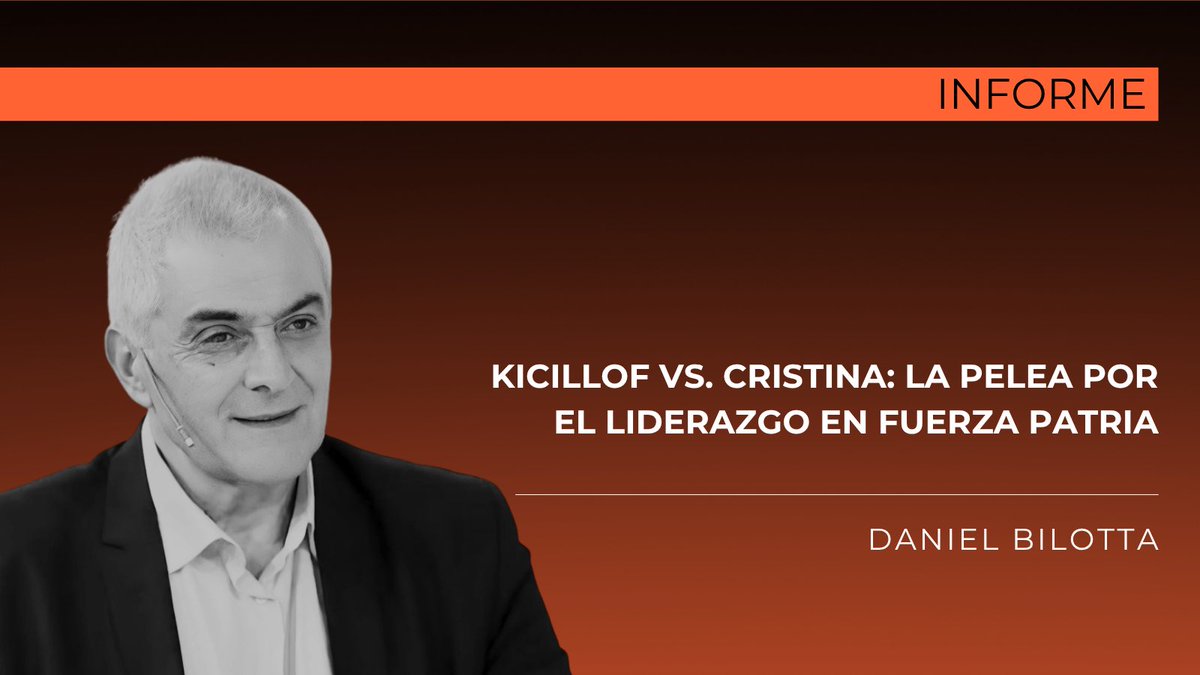 KICILLOF VS. CRISTINA: LA PELEA POR EL LIDERAZGO EN FUERZA PATRIA

ESTA NOCHE en #OdiseaArgentina: Daniel Bilotta.

➡LN+
📷Lunes, 22 hs.