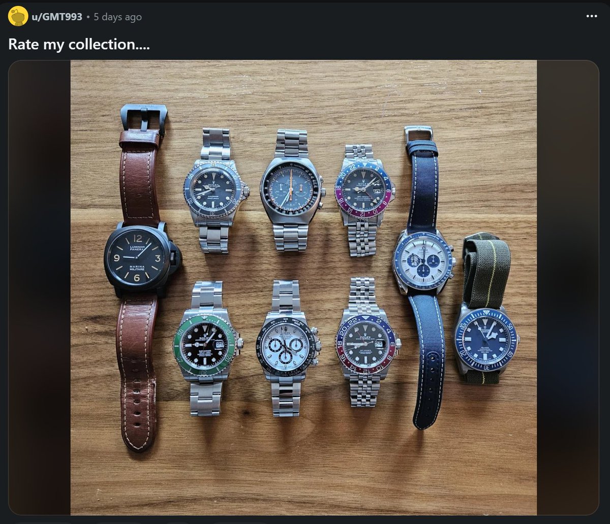 The Global Watch Club tweet media
