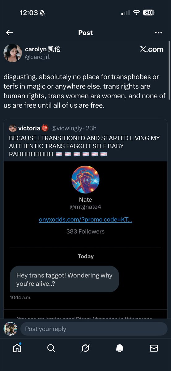 vanielmage's tweet image. You would think this person who wants Magic to be an inclusive community would understand that being inclusive also means not making kids be subjected to disgusting, hyper-sexually charged displays at LGS Magic events.

Nope, instead this idiot is an absolute tourist piece of…