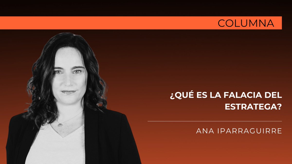 ¿QUÉ ES LA FALACIA DEL ESTRATEGA?

ESTA NOCHE en #OdiseaArgentina: Ana Iparraguirre.

➡LN+
📷Lunes, 22 hs.