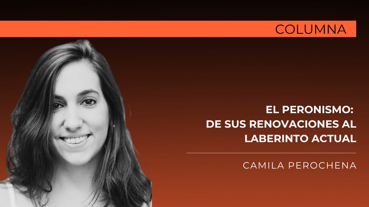 EL PERONISMO: DE SUS RENOVACIONES AL LABERINTO ACTUAL

ESTA NOCHE en #OdiseaArgentina: Camila Perochena.

➡LN+
📷Lunes, 22 hs.
