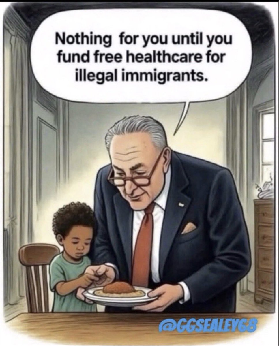 GGSEALEY68's tweet photo. 🔥🔥🔥🔥🔥🔥🔥🔥🔥🔥🔥🔥🔥
            💯.@GGSEALEY68 💯 
🔥🔥🔥🔥🔥🔥🔥🔥🔥🔥 🔥🔥🔥

Schumer should be ashamed of himself for allowing the radicals in his party to dictate this shutdown

Stop the obstruction and vote to reopen the government

🤬🤬🤬🤬🤬🤬🤬🤬🤬🤬🤬🤬🤬 https://t.co/5tWbuMC8fu
