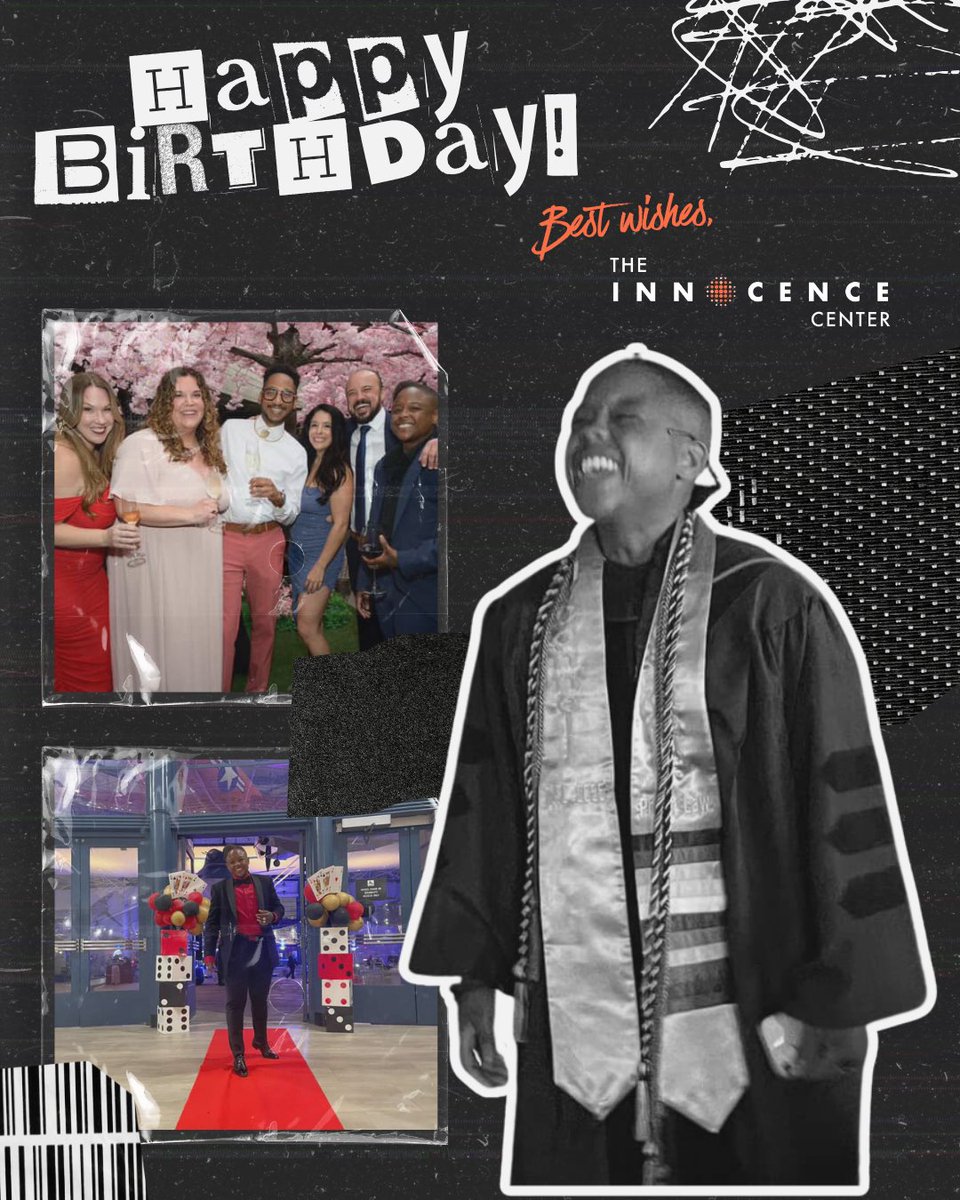 🎉 Happy Birthday, CJ McConnell 🎉 We’re so grateful to have you on our team! From legal research and client visits to representing TIC at the Innocence Conference, CJ’s dedication shines through. Wishing you the best year ahead, CJ — thank you for all you do for us! 💫