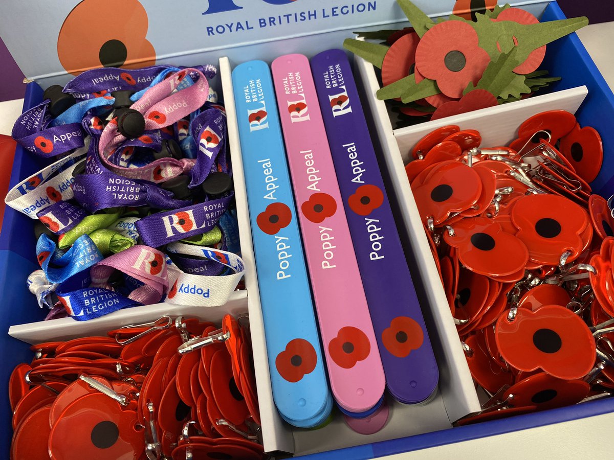 🇬🇧 Royal British Legion - Poppy Appeal 🇬🇧

We’re proud to support the Royal British Legion Poppy Appeal.  Poppy items are available to purchase from the school office today for approximately one week. 

#PoppyAppeal #LestWeForget #RoyalBritishLegion