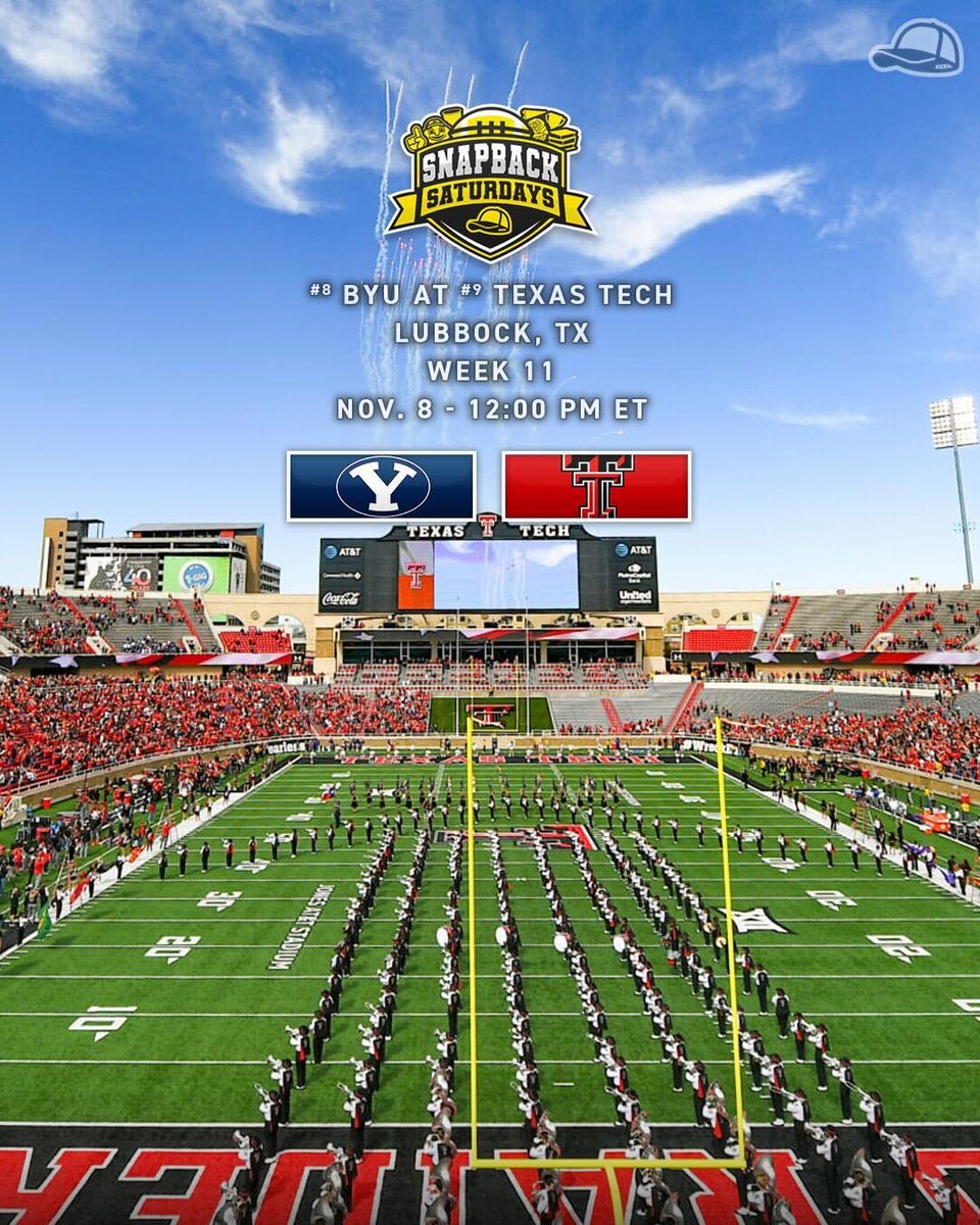 snapback_sports's tweet image. Snapback Saturdays Week 11 

Lubbock, TX