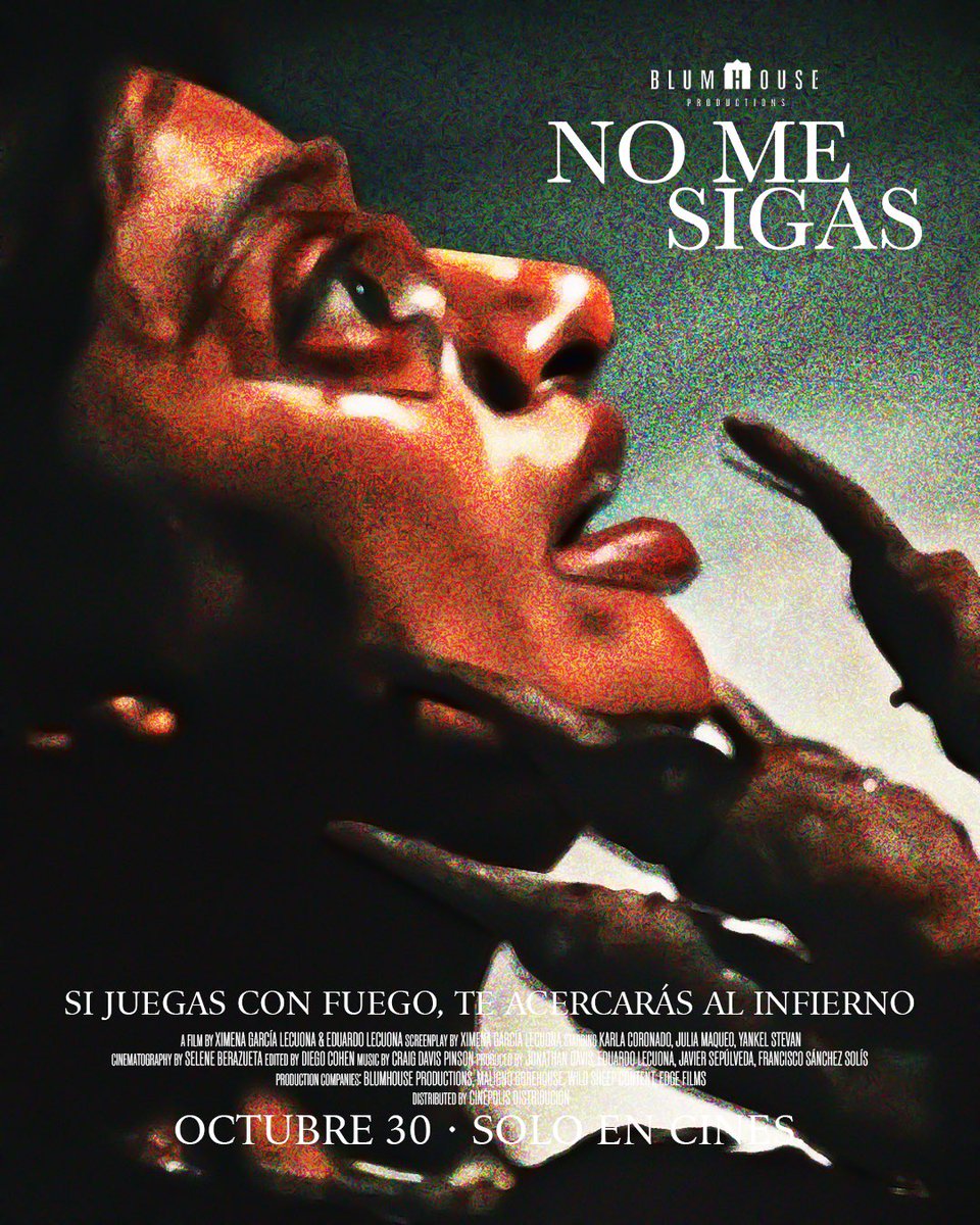 Anoche fui a ver #NoMeSigas de <a href="/blumhouse/">Blumhouse</a> y al llegar a mi casa me puse a querer diseñar gráficos de la pelicula, nose que fue que me atrajo tanto a la idea de la película pero fue una buena práctica.