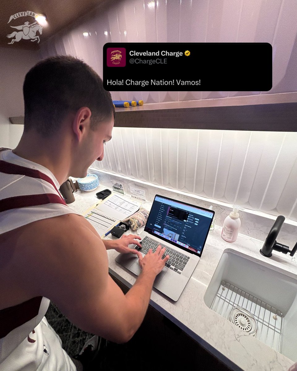 ChargeCLE's tweet photo. ✍️ Javier Ezquerra: the man behind the tweet #ChargeOn 🇵🇷 https://t.co/FStWbYA24G