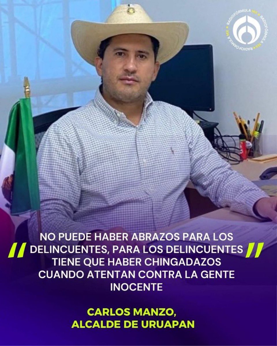 Cuando se atenta contra un alcalde por enfrentar al crimen, el mensaje es claro: el Estado no está del lado de los valientes.
Morena abandonó a quienes defienden la ley y protege a quienes la rompen.
Mis pensamientos con Carlos Manzo y su familia.