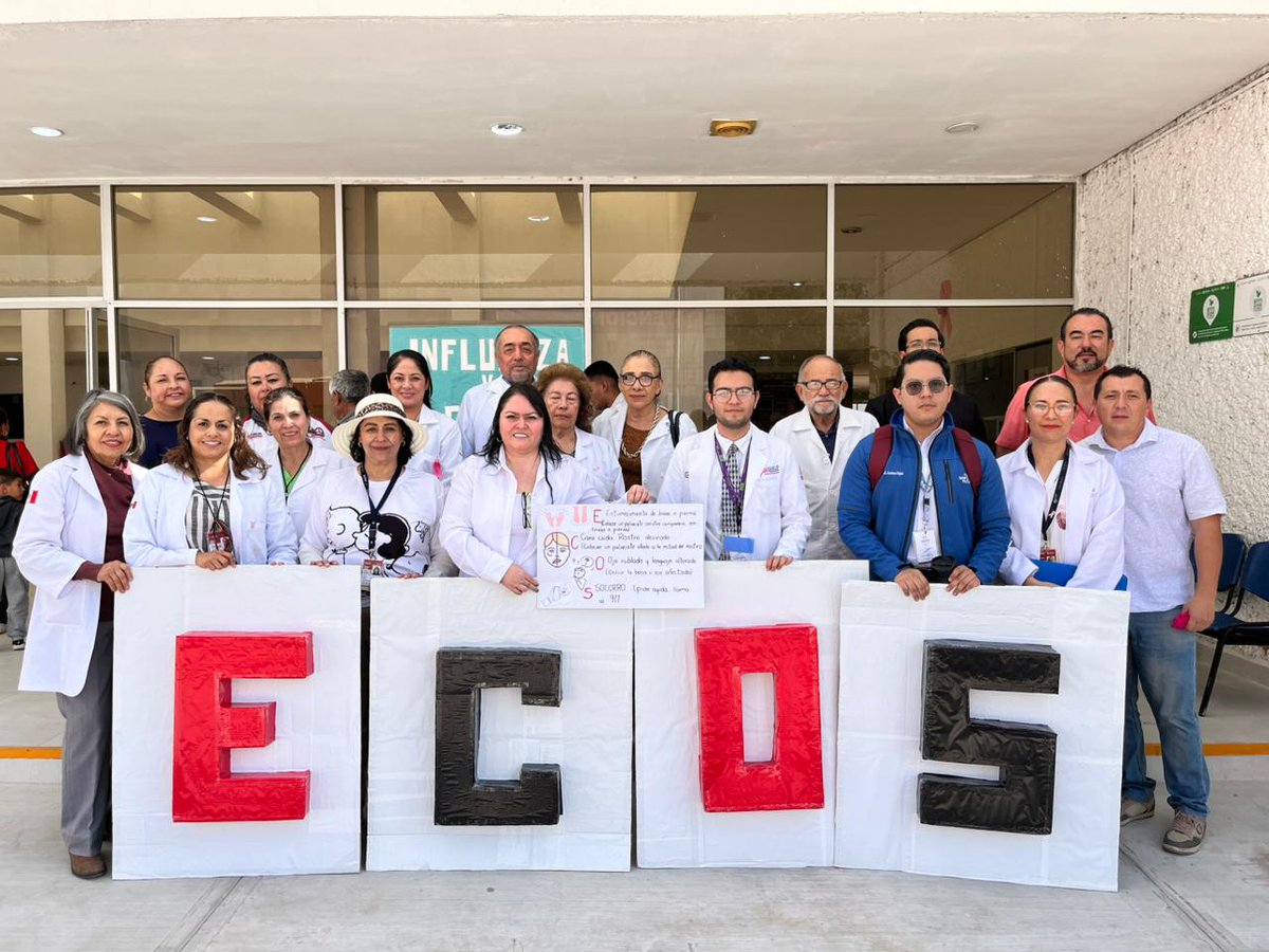 IsssteDurango's tweet image. 🧠 En la CMF ISSSTE Durango realizamos actividades del programa ECOs para crear conciencia sobre el Evento Vascular Cerebral (EVC).
👩‍⚕️ Personal y derechohabientes participaron unidos por la prevención y la salud.
#ISSSTEDurango