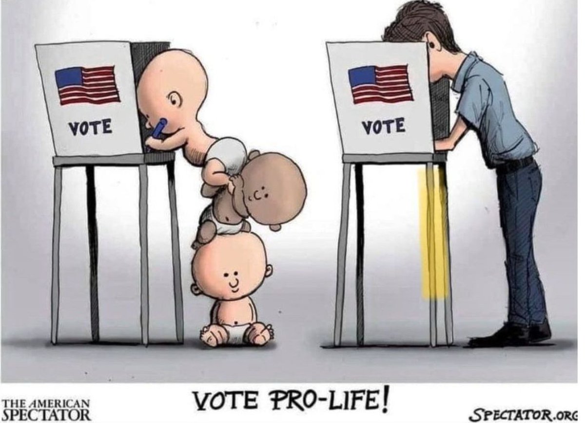 LifeNewsHQ's tweet image. Vote pro-LIFE!
