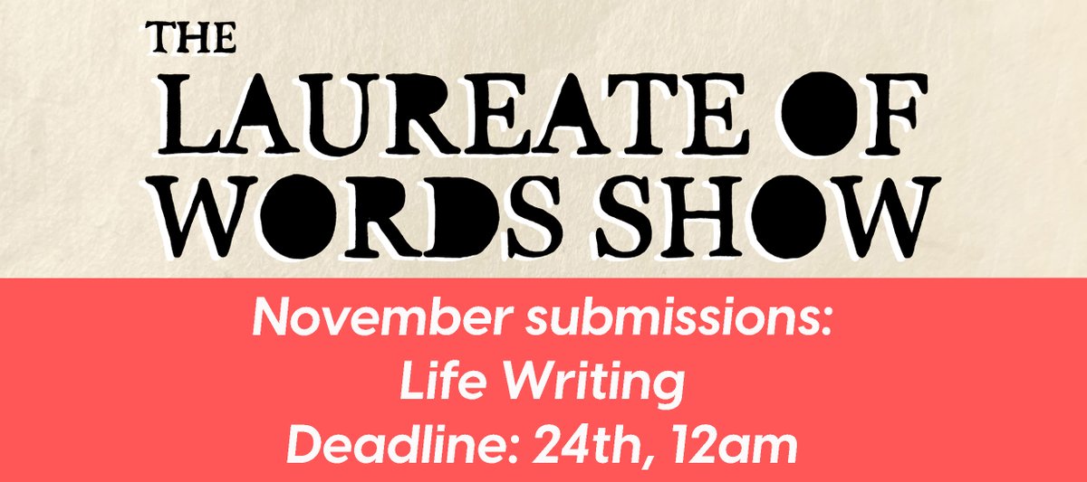 November's submission guidelines are now live. Audio submissions of all types of writing. It just needs to be autobiographical for #nationalwritingmonth:

rcthomasthings.bigcartel.com/fcr

#writing #WritingCommunity #poetry #fiction #writerslift #lifewriting