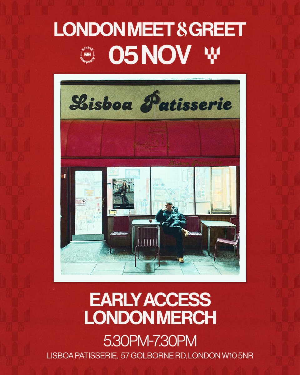 LONDON 🚨🇬🇧 LINK UP THIS WEDNESDAY