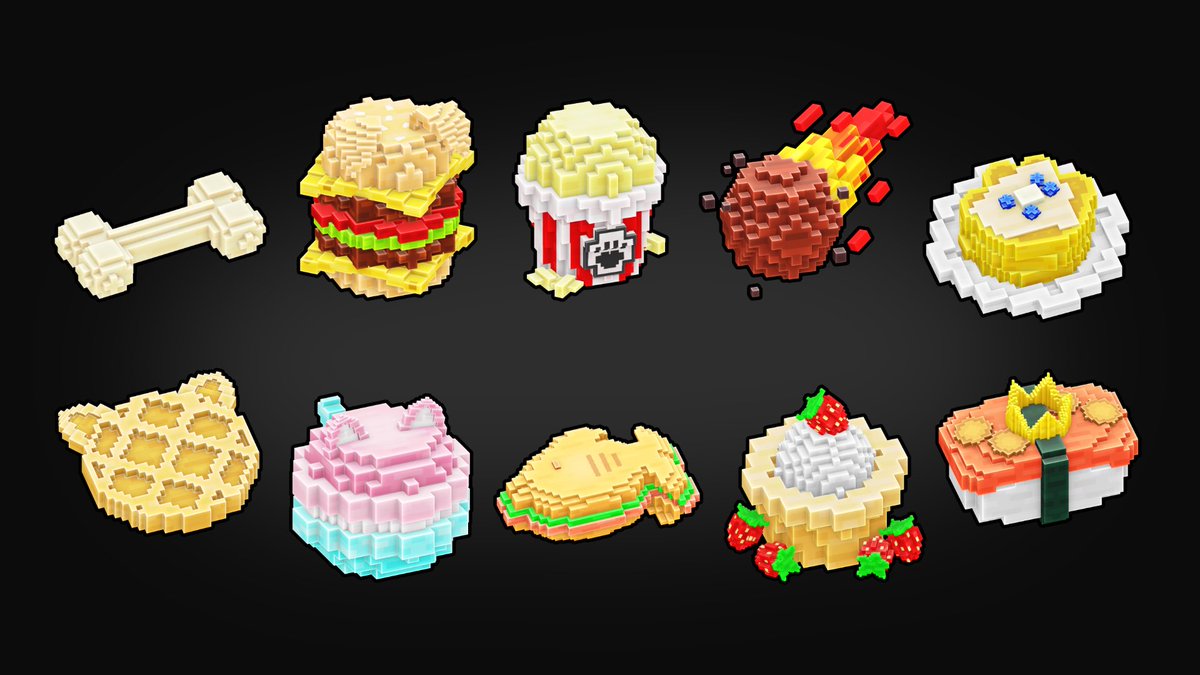 Pet Food Models 🐶🍔

#ROBLOX #RobloxDev