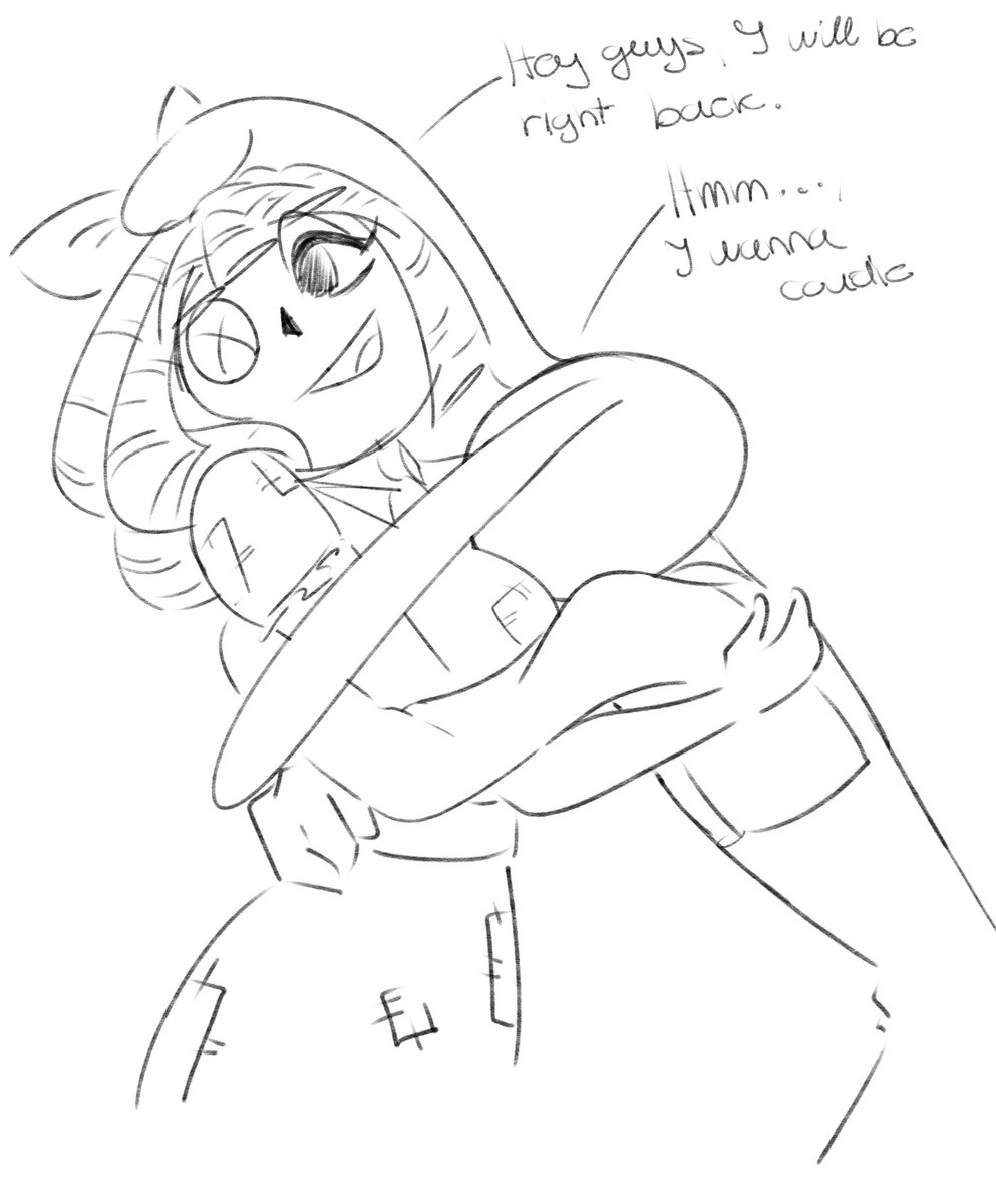 defnot_naya's tweet image. He wants couddles🥹 #fyp #bunnydoll #ragathaxjax #TADC