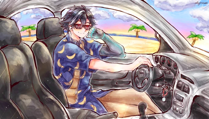 My last two c0mmissions: initial drawing the client sent me vs. my final result I love when clients send me drawings like these, it actually helps a lot with capturing the composition they're envisioning