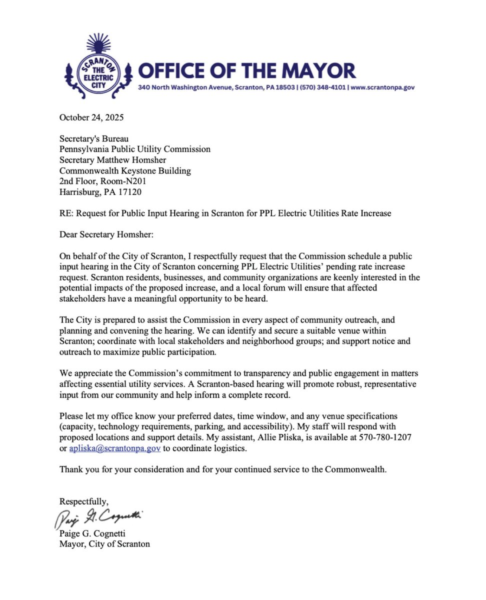 Mayor Paige Cognetti tweet media