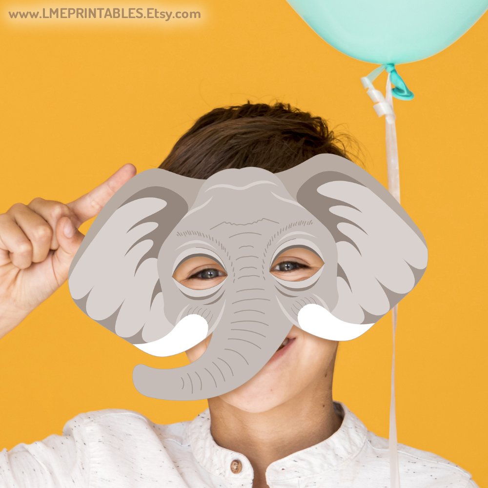lmeprintables's tweet photo. Elephant Mask Printable Costume Animal Party Craft Favor Game Birthday Kid Adult Halloween DIY Safari Jungle Meena Mask Sing Photo Booth PDF https://t.co/jD918EzP03 via @Etsy #elephantmask #safaripartytheme #hortontheelephantmask #hortontheelephatcostume #christmasactivity #masks https://t.co/UcNLsWNZgF