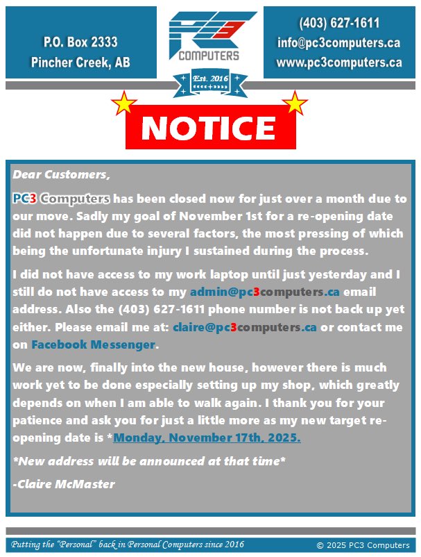 PC3 COMPUTERS (@PC3_Computers) / Posts / X