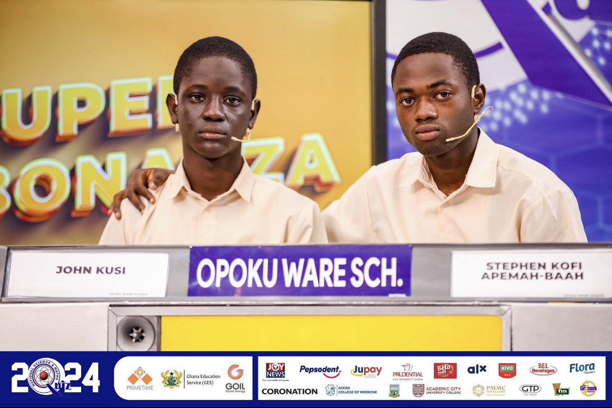 The best duo!!! #NSMQ2025
