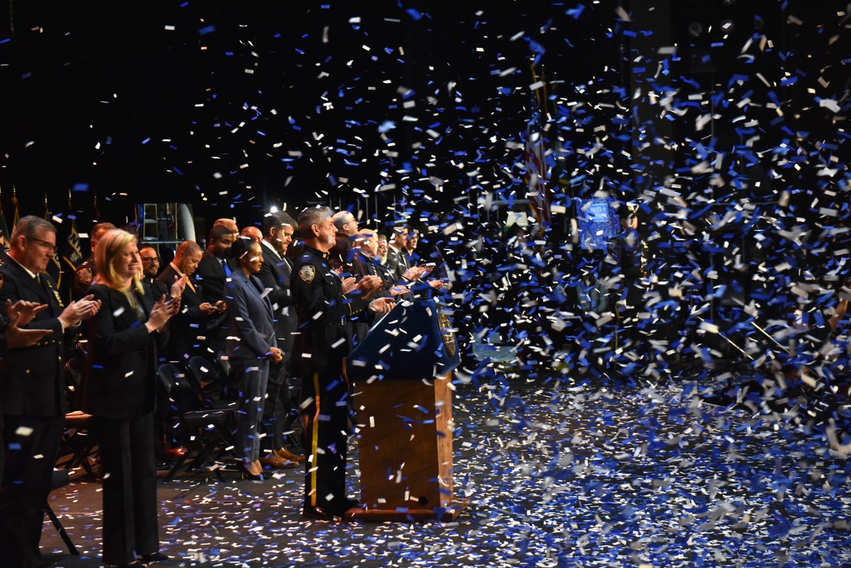 NYPD1stDep's tweet image. Congratulations to the newest NYPD officers! Today, these dedicated recruits officially join the ranks, ready to protect and serve the people of New York City with honor, courage, and commitment.