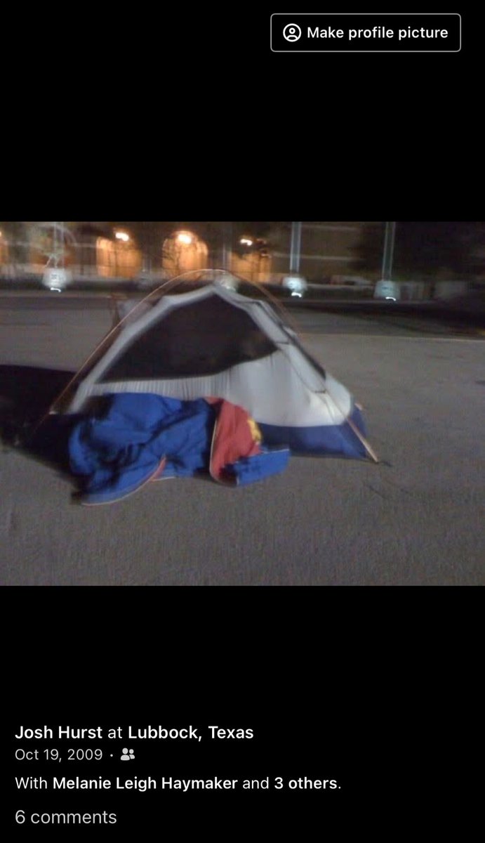 Josh_Hurst's tweet photo. Raiderville’s first tent before UT Vs Tech 2008! #bringbackraiderville https://t.co/sM2QsVpSIs