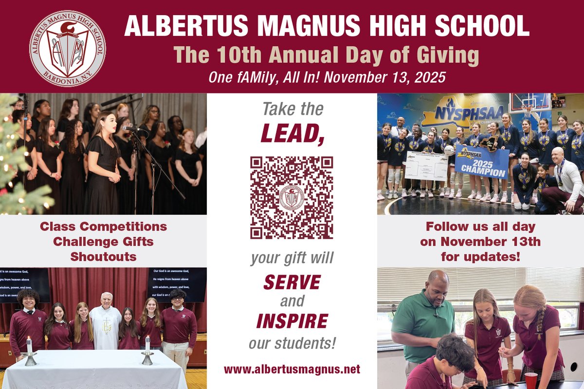 Albertus Magnus HS - Official tweet media