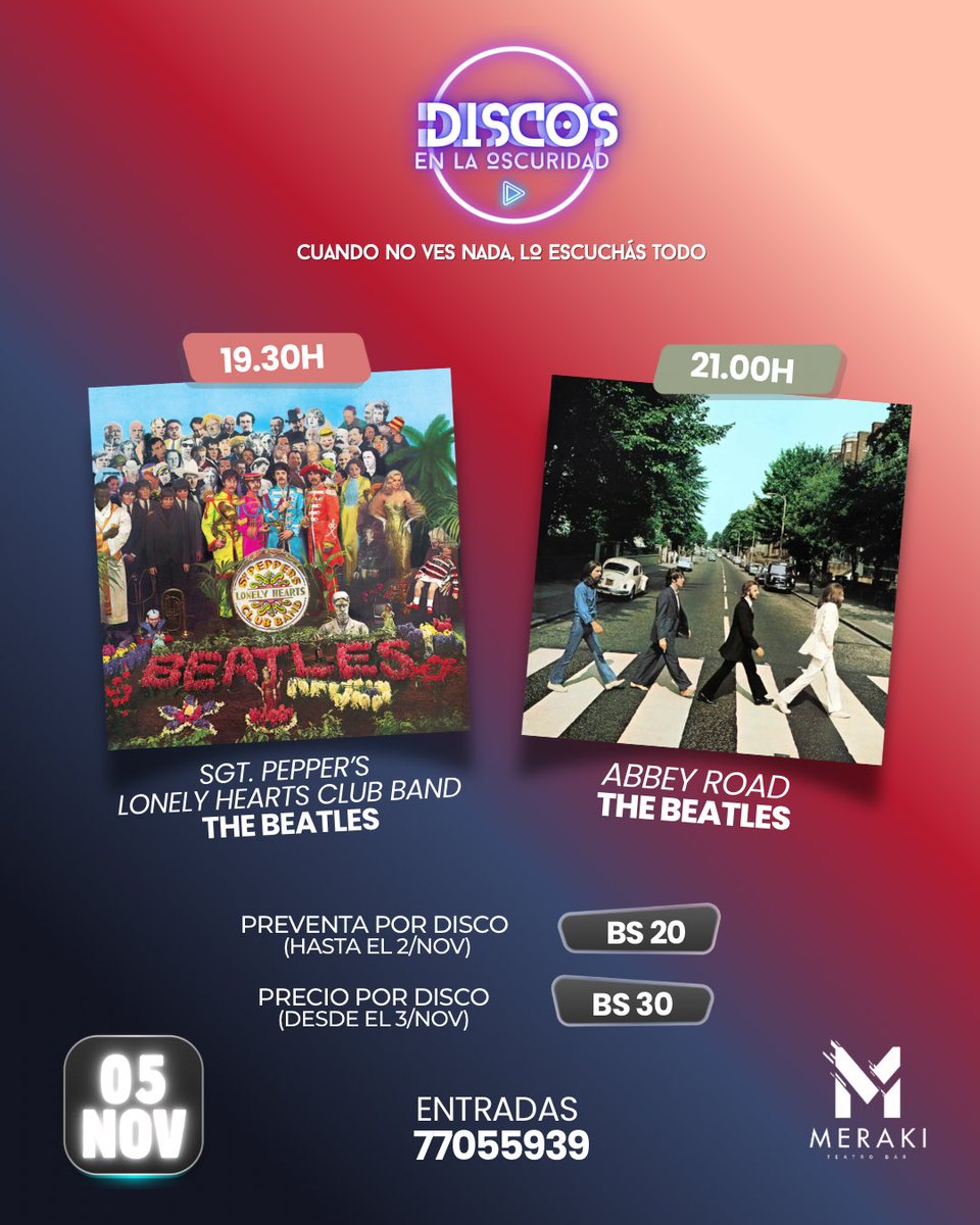 patopeters's tweet photo. Este miércoles en @MerakiTeatroBar, y los miércoles restantes del mes. 

Una experiencia distinta, inmersiva y casi meditativa. Discos en la oscuridad. https://t.co/1IYDBDsqSK
