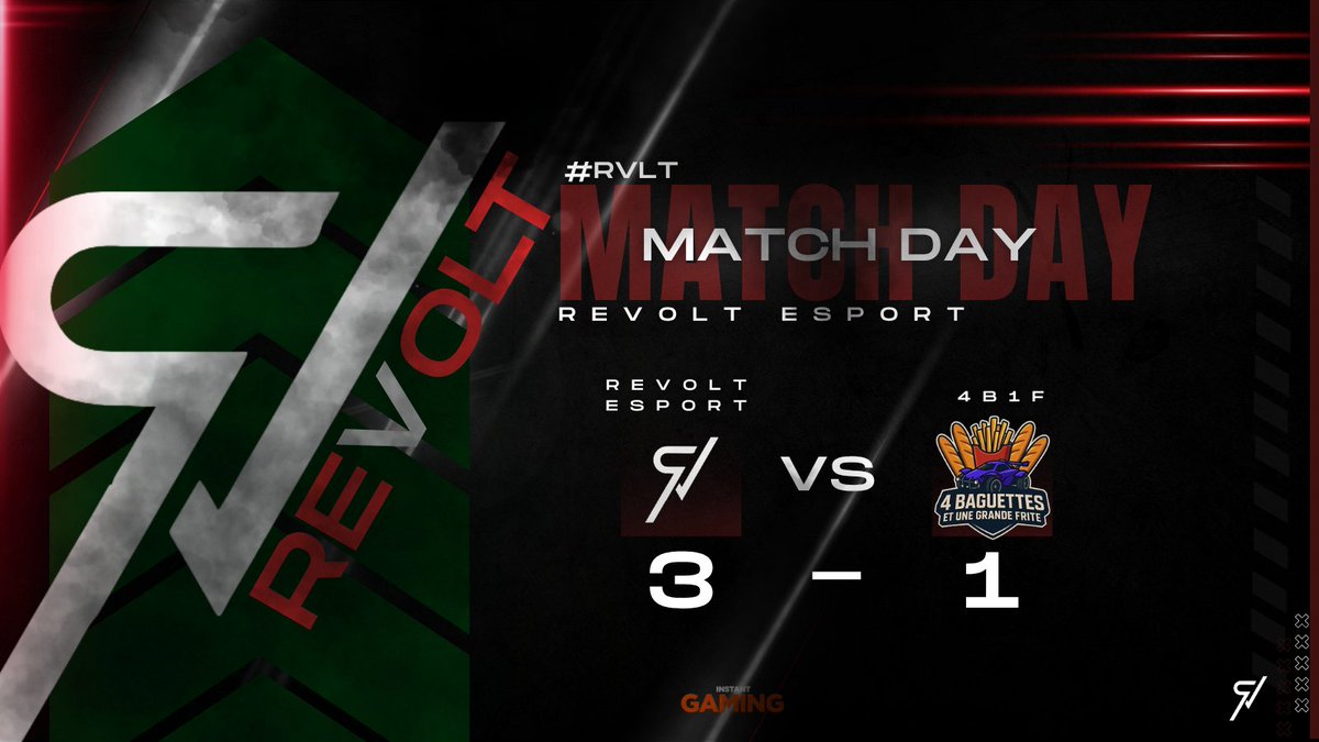 Revoltesport__'s tweet photo. 🏆 RBRS Semaine 4 | Résultat :LogoInsta: 
RevoltEsport Emeraude s'impose face à la team 4B1F sur le score de 3-1 en BO5 !!!

📊 Détails des manches :
Game 1 : 4-1
Game 2 : 2-1
Game 3 : 3-4
Game 4 : 4-3

🎯MVP : @NuageCubik 

#RevoltEsport💪🖤❤️ https://t.co/P7gdVnY21w