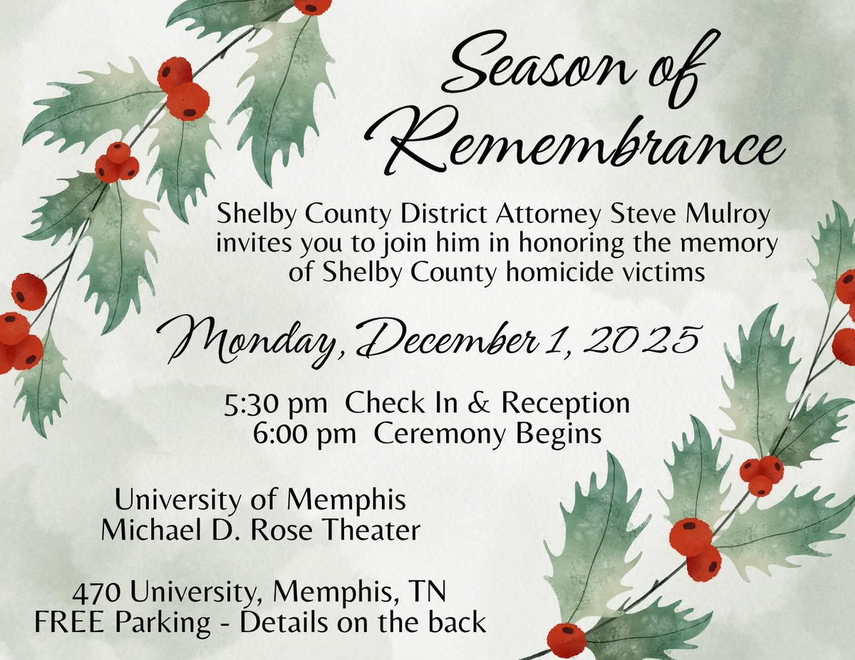 Shelby County District Attorney’s Office tweet media