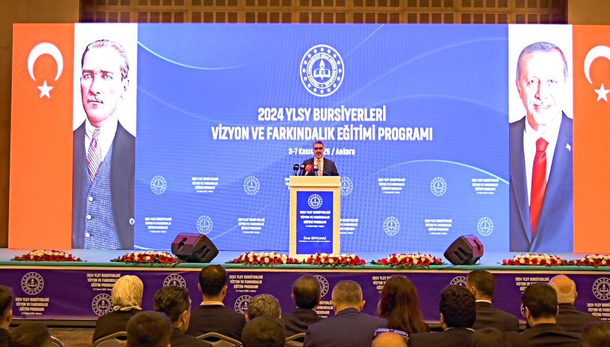 mebyyegm's tweet image. 2024 YLSY Bursiyerleri Vizyon ve Farkındalık Eğitimi Programı, Genel Müdürümüz Doç. Dr. Ünal ERYILMAZ’ın açış konuşmalarıyla başlamıştır.