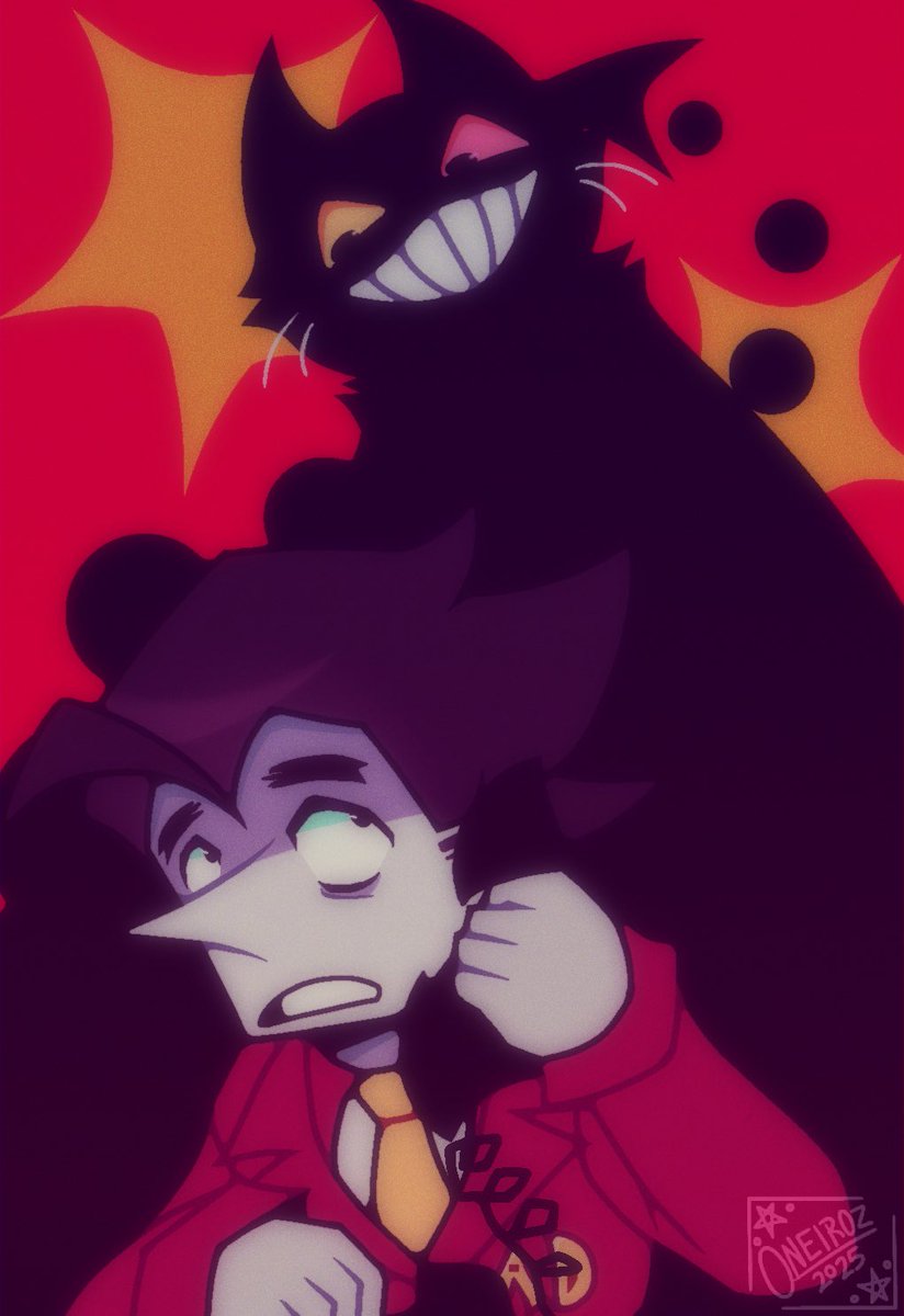 nyan2000art's tweet photo. My mind has wandered, the man just said so… My mind has wandered, I heard it on TV… ☎️🐈‍⬛
#deltarune #deltarunefanart #spamton #deltarunefriend #frienddeltarune https://t.co/Z1nYMexu4D