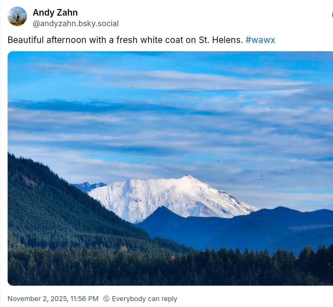 grainreader's tweet image. ...that you @MtStHelensWA  ?