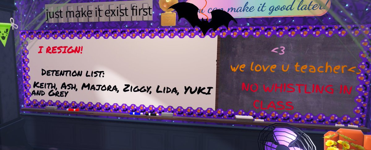 taught a very challenging and disruptive class today... I QUIT!!! 
#royalehigh