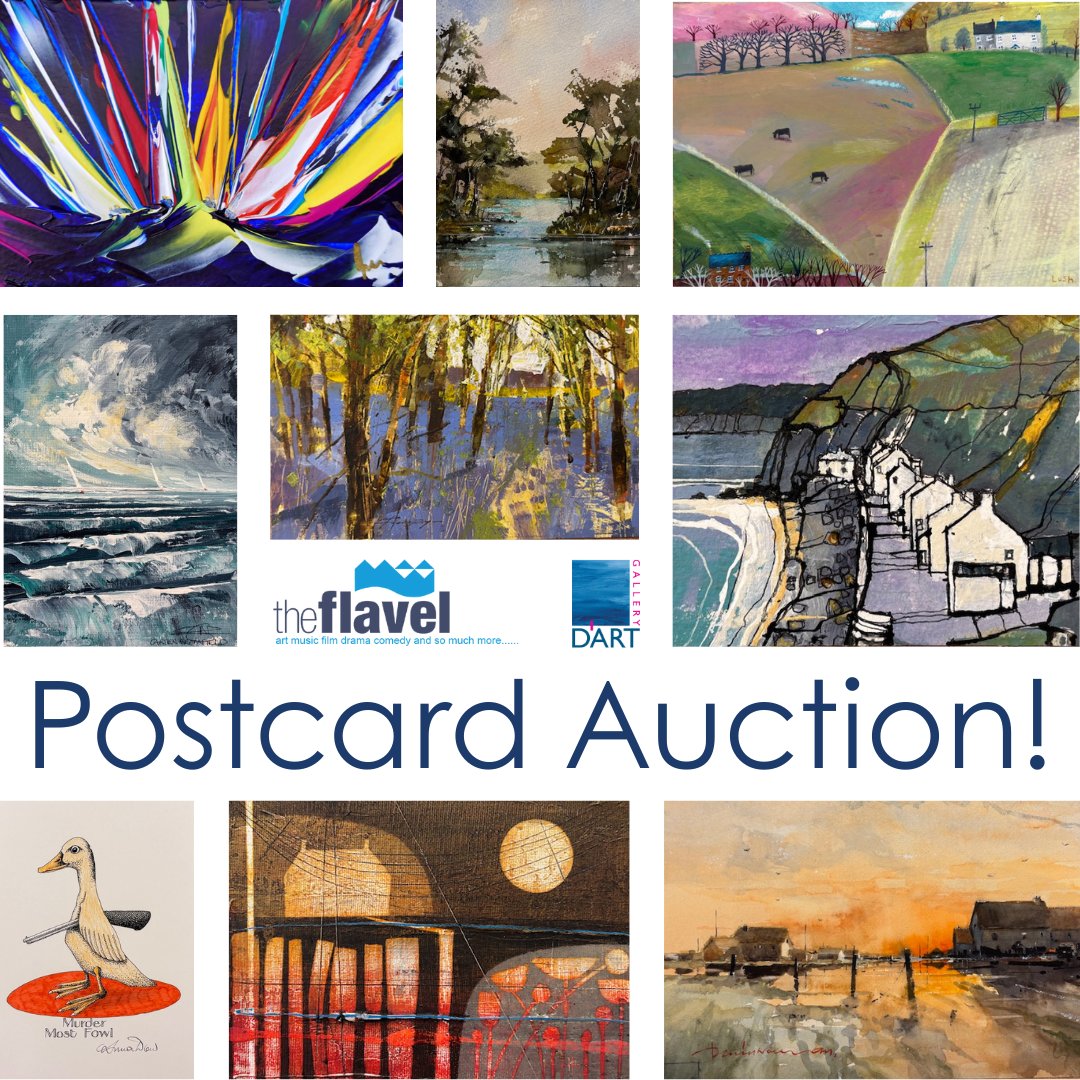 Bid on a wonderful piece of artwork with The Dart Gallery - in a Fundraising Auction for The Flavel.

dart-gallery.com/news/our-postc…

<a href="/lovedartgallery/">Dart Gallery</a>