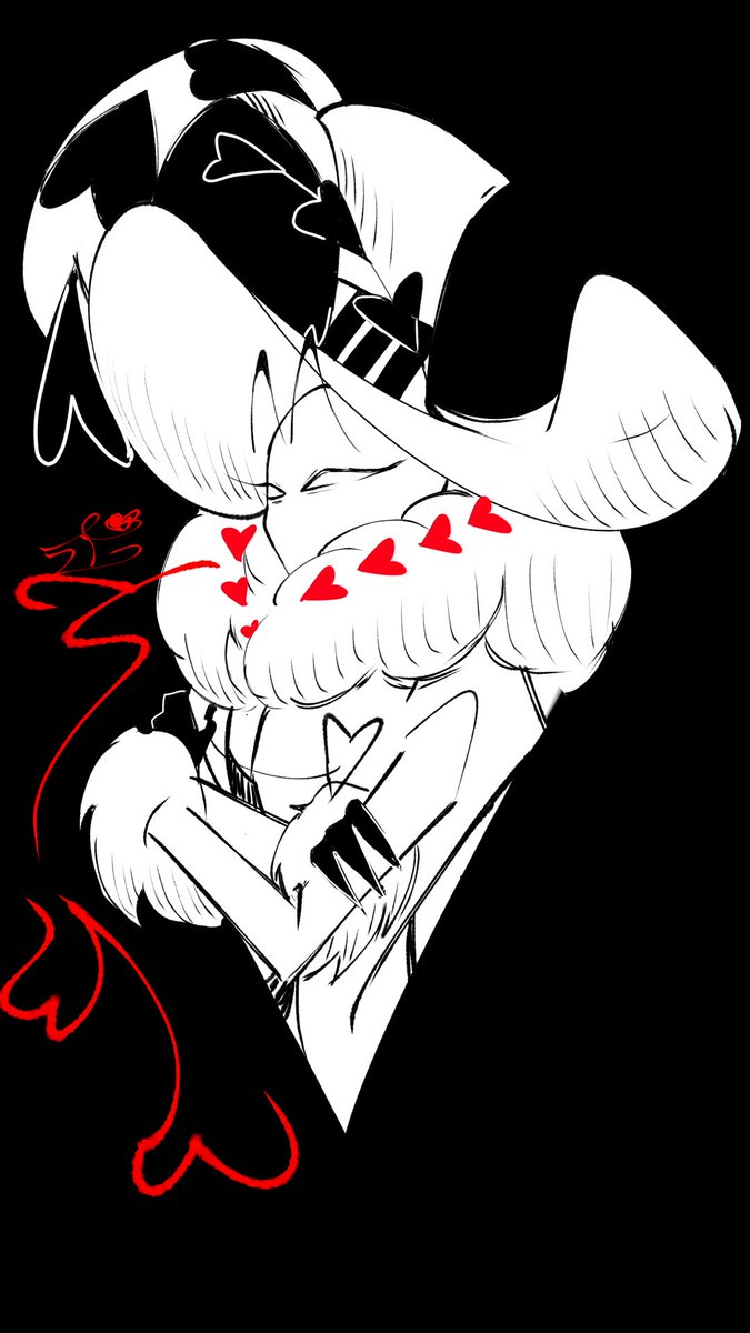 #HazbinHotelValentino 
「寒っ…」