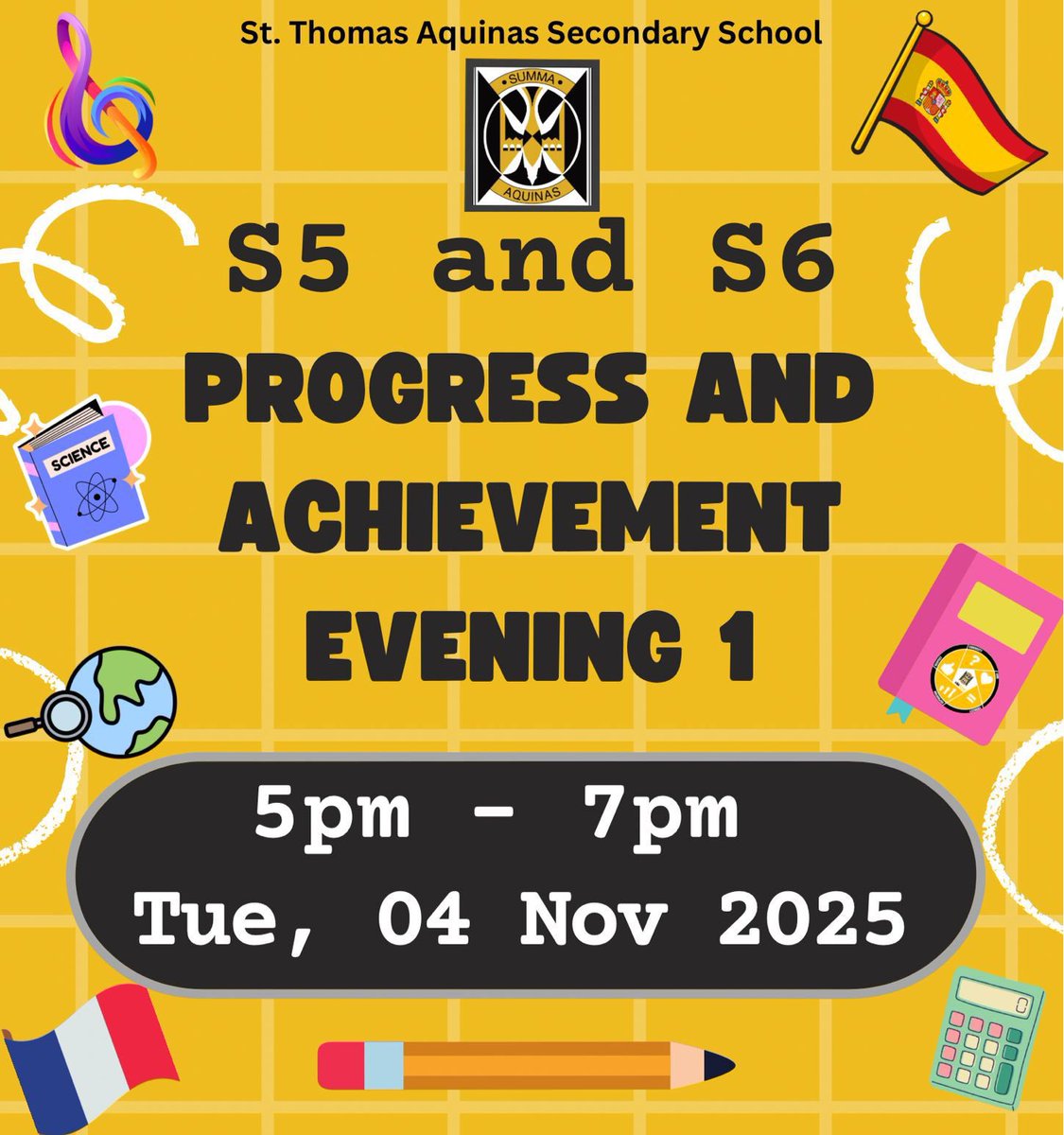 We look forward to seeing the parents and carers of our pupils in S5/6 tomorrow evening. Remember to book appointments online or call in to the office who can help with this. #Partnership #Aspiration