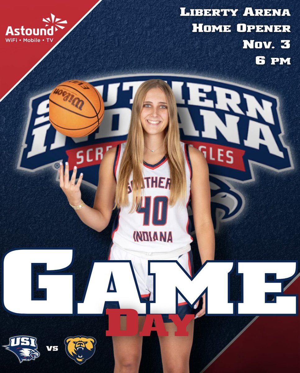 Archiesarmy1965's tweet photo. 🏀 SCREAMING EAGLE BASKETBALL IS BACK! Come out tonight for some basketball action! Archie’s Army we need you! @usiwbb
#usi #screamingeagles #archiesarmy #usiwbb #usiwomensbasketball #screagles #basketball #womensbasketball https://t.co/08gJ9wOGeY