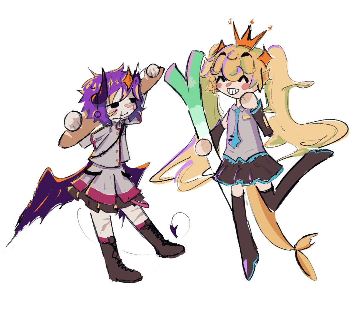 dailymutinyduo's tweet photo. Day 399🌧️ wemteto and zamiku cus i have a miku presentation tomorrow
#princezamfanart #wemmbufanart https://t.co/TnfxV5wqSP