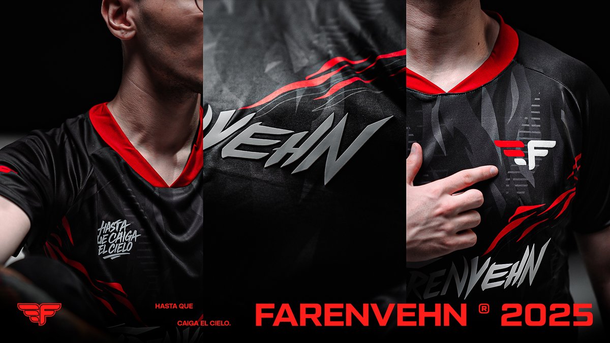 Farenvehn | Jersey Oficial 2025 

Junto a <a href="/noxxgv/">Guido Varas 🇦🇷</a>, <a href="/bjm_dg/">BJM #WDA</a>, <a href="/madox0771/">Madox 🇦🇷</a> y <a href="/TagGallery_/">Taglia</a> trabajamos la presentación visual de este proyecto, en el que van a poder ver bien a detalle la construcción y armado de la camiseta de <a href="/Farenvehn/">FVN 🪽</a> 

Proyecto completo:
behance.net/gallery/237208…