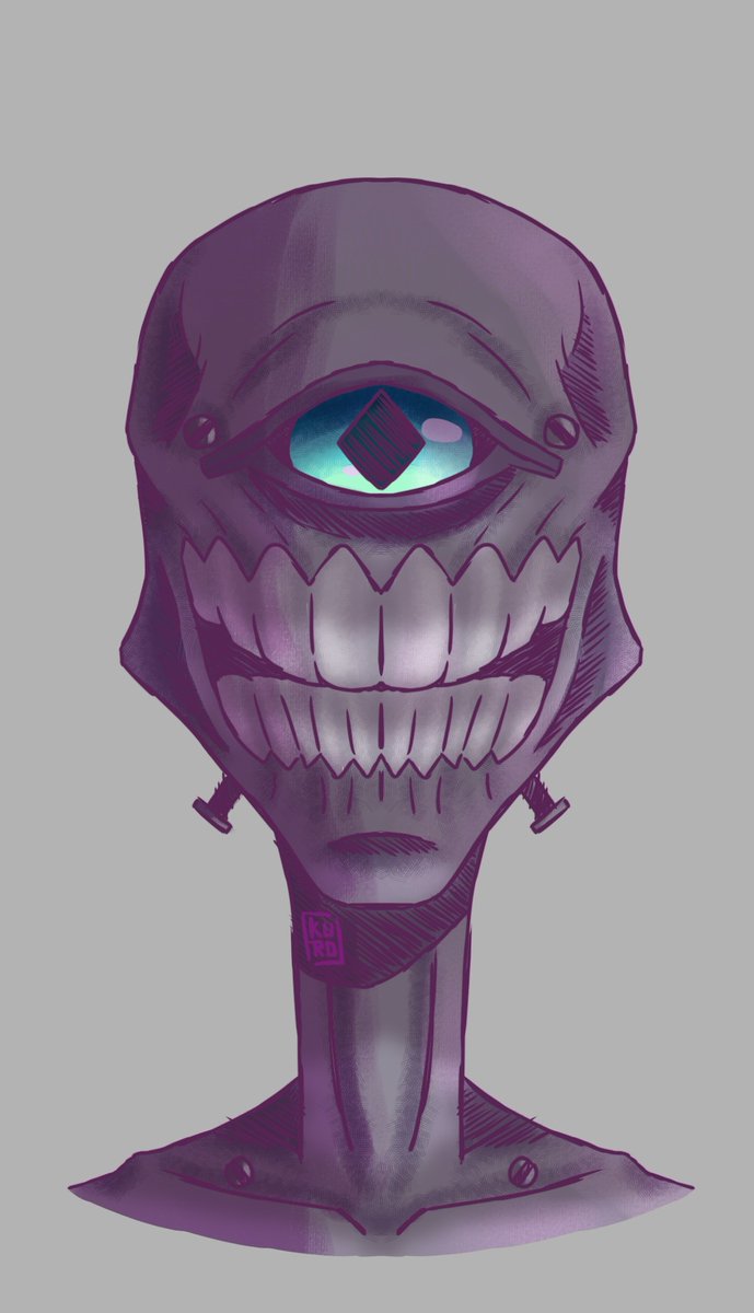 raulkuro1995's tweet photo. Hacia bastante que no colgaba algo a mi estilo habitual (aunque es cierto que termine tirando al estilo cartoon que hago😅), aun así espero os guste!!! 
#randomdraw #diburandom #mystyle #Frankenstein #Alien https://t.co/KjpBcb54vL