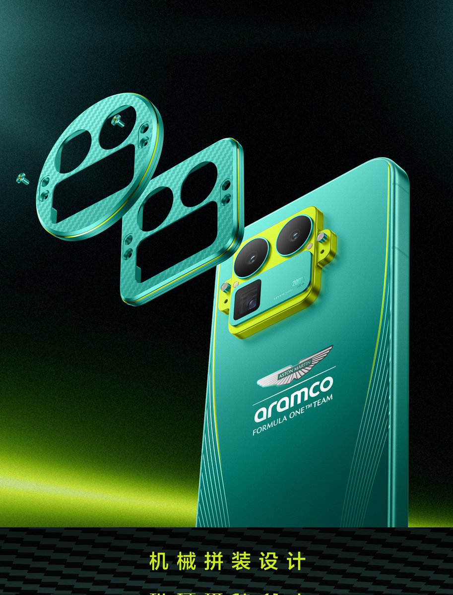 prathapgtech's tweet photo. Realme GT 8 Pro Aston Martin F1 Limited Edition will go on sale in China on November 10.

#realmeGT8Pro #realmeGT https://t.co/j8T7w0iJiY