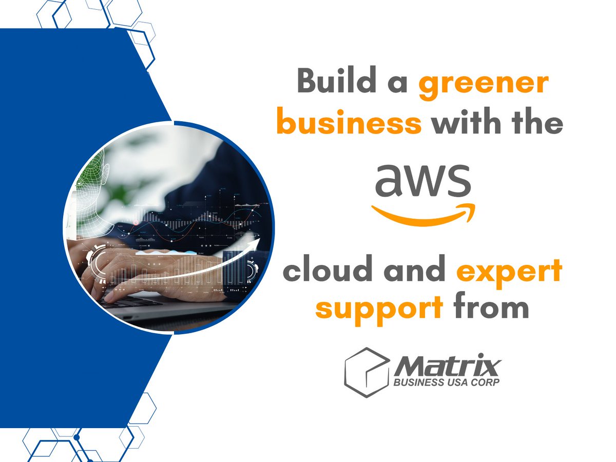 matrixcpm's tweet image. 🌱 AWS drives sustainability with efficient data centers and renewable energy.

💚 Matrix helps you merge tech innovation with eco-responsibility.

📊 Free assessment: contact@matrixcorp.business

#AWSCloud #MatrixAWS