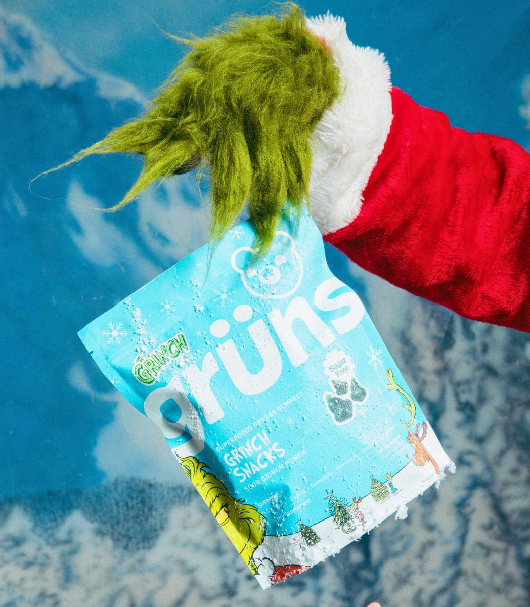 As The Grinch climbs to the #1 spot on <a href="/PrimeVideo/">Prime Video</a>, I couldn't think of a more timely launch of our first license, Grinch Punch!
 
Happy Holidays and Q4 everyone! 🎅 🌲