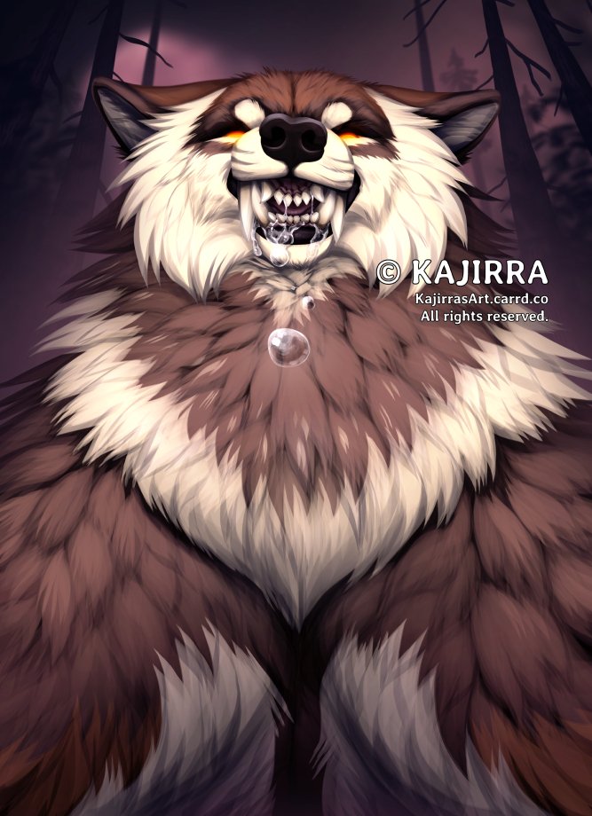 Finished YCH for Gausswolf on Bsky 😈