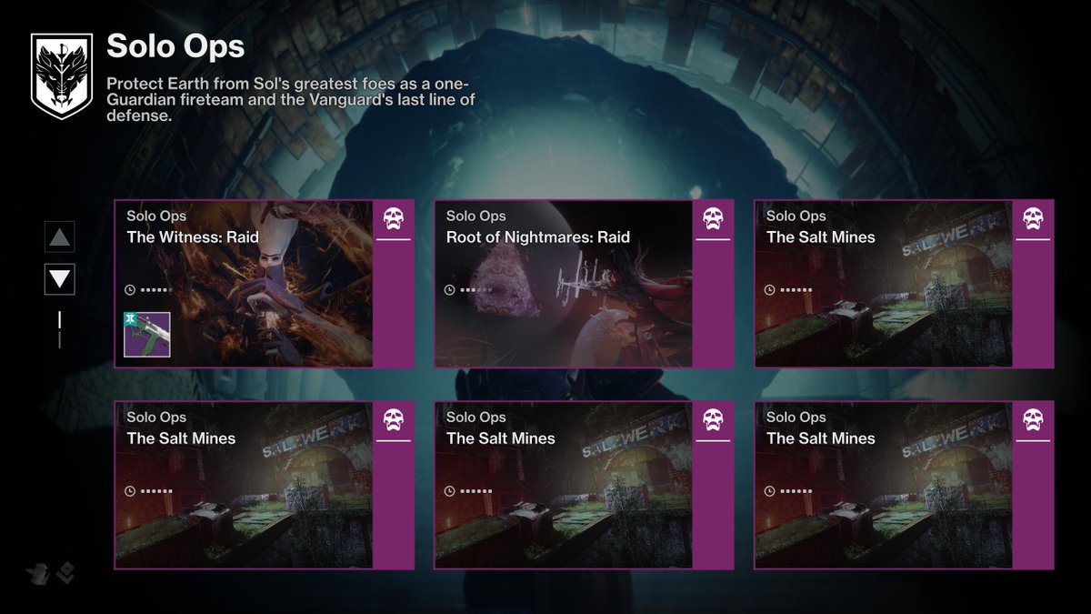 LlamaOnD2's tweet image. Destiny roadmap leak shows new Solo Ops?!