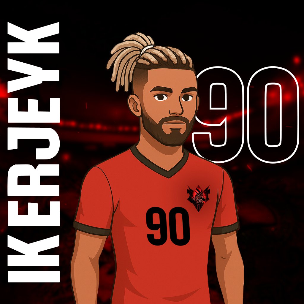 🐲 𝐅𝐢𝐜𝐡𝐚𝐣𝐞 𝐎𝐟𝐢𝐜𝐢𝐚𝐥 🐲

Por fin anunciamos la incorporación de <a href="/ikerjeyk/">iker jeyk</a> 

💣|  Después de años intentando su fichaje logramos traerle.
Aportará liderezgo, solidez y disciplina a la defensa y con su polivalencia a más posiciones.