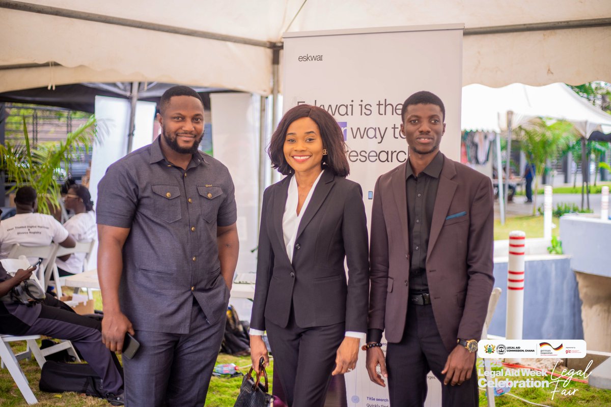 Eskwai joined the Legal Aid Commission and the wider legal community at this year’s Legal Aid Week Celebration.

Thank you to everyone who stopped by our stand to learn more about Eskwai!🙌

👉Learn more: eskwai.kwame.ai

#Eskwai #LegalAidWeek #LegalTech #LegalAI #Law